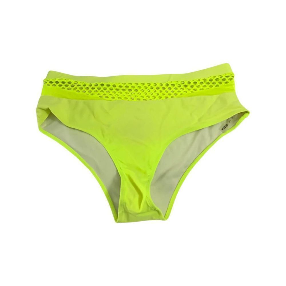 Neon Green Plus Size Bikini Bottoms